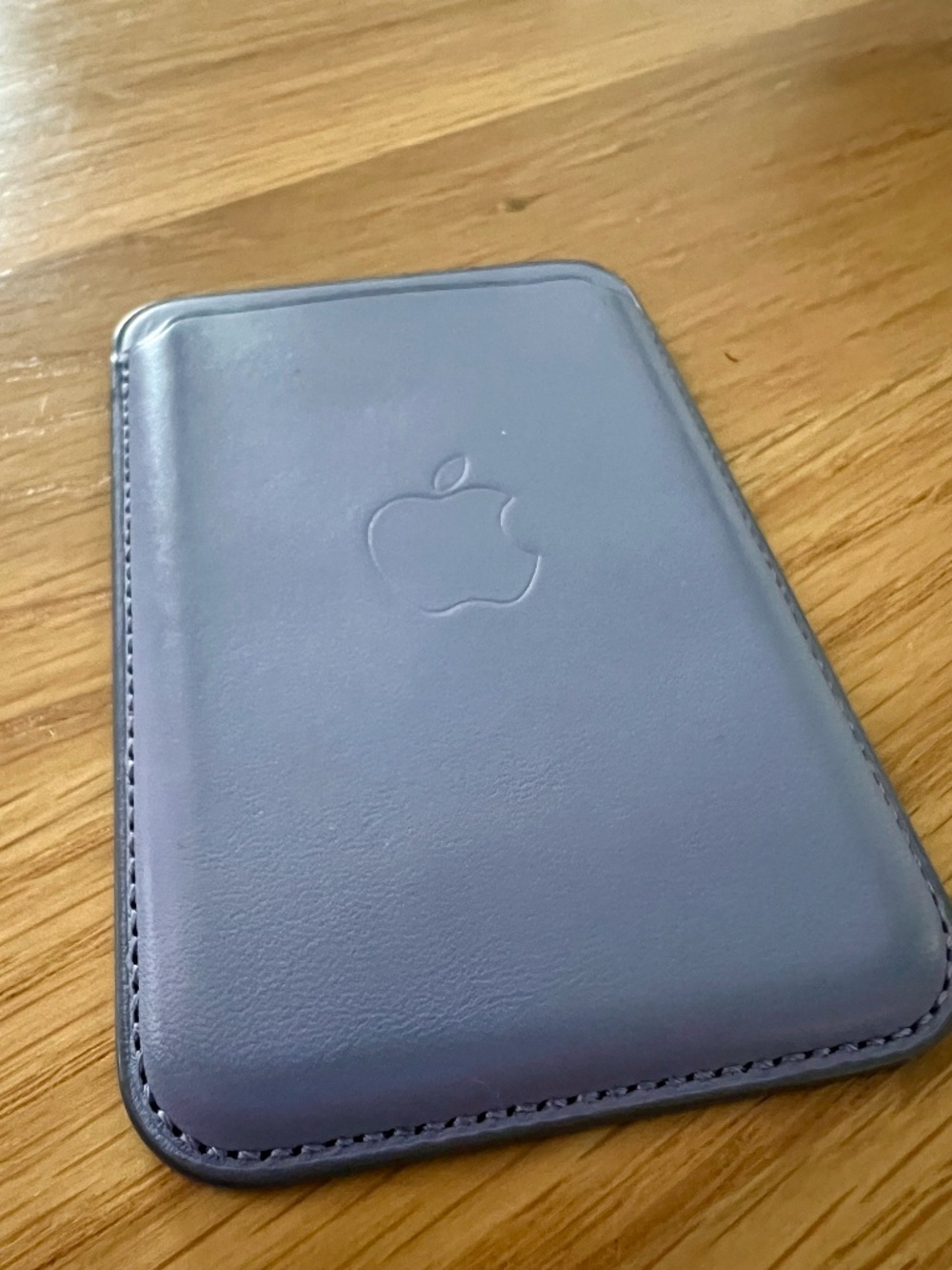 Purple Apple iPhone Magnetic Wallet with MagSafe